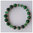 bracelet pierre de gemme aventurine et jaspe vert